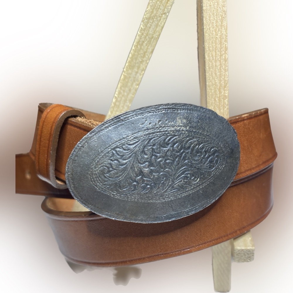 Silver Creek Vintage Style Western Belt